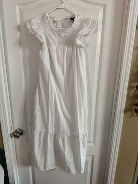 Who What Wear Women’s White Boho Sun Dress Sz XS. AP-145